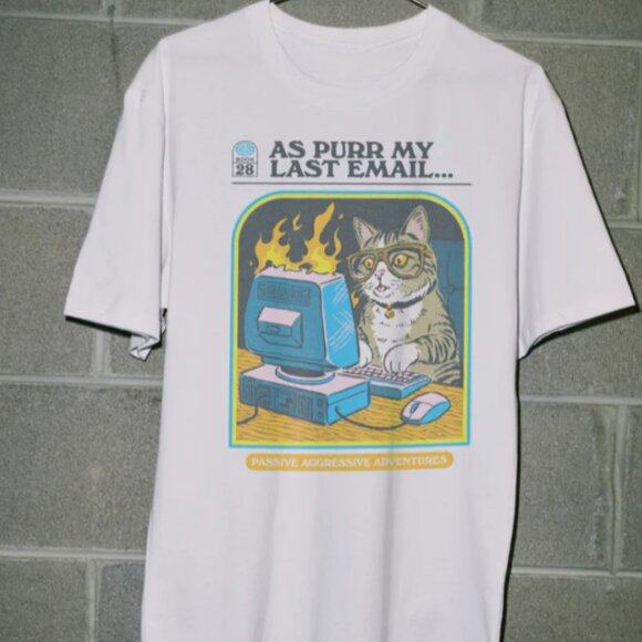 Other - As Purr My Last Email T-Shirt